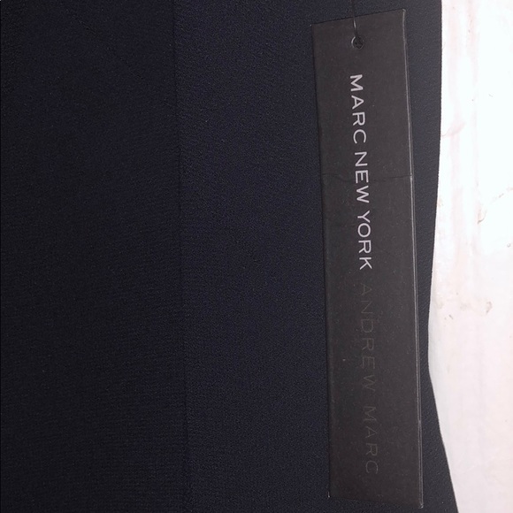 Andrew Marc navy blue dress - Picture 5 of 6